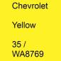 Preview: Chevrolet, Yellow, 35 / WA8769.